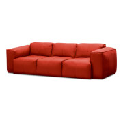 Cooper 3 Seater Sofa (Leather)-1