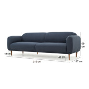 Denk 3-Seater Sofa-5