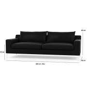 Reno Leather Sofa 2013(224)-4