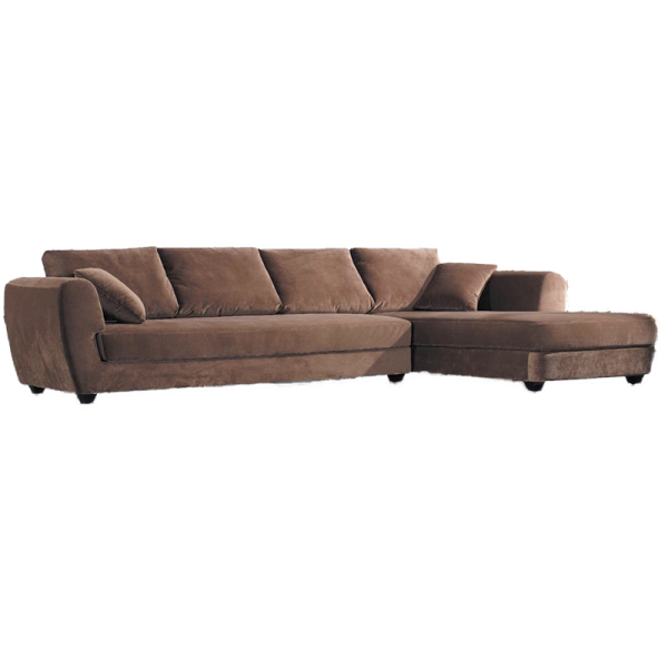 Reno Microfibre Sectional Sofa 7010