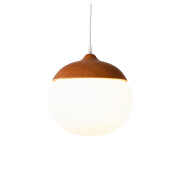 Chestnut Ball Pendant Lamp-2