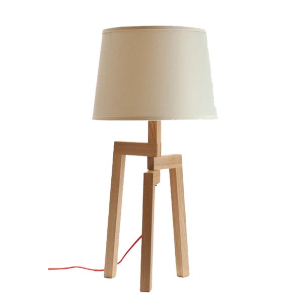 Classic Oak Table Lamp-1