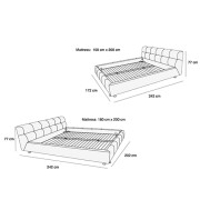 Joakim Designer Bed Frame -4