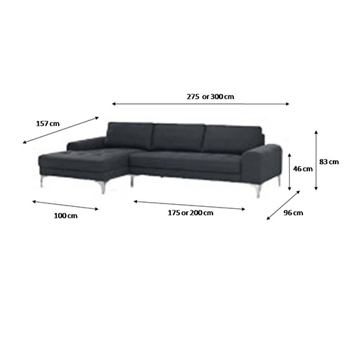 Kerb Sofa L Shape 2026l