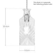 Mentone Modern Glass Pendant Lamp-2