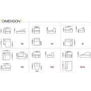 Saha Modular Sofa Mega-4